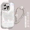 Estilo Ins Floral Adequado para Capa de Celular Apple 16 Nova 16E Transparente 15Plus Cobertura Total Anti-Queda 14 Silicone Capa Macia