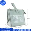 Bolsa de almuerzo de nailon RPET transfronteriza, bolsa para lonchera de estudiante de nailon RPET, bolsa para lonchera de trabajo, fábrica de personalización