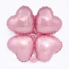 Globos de papel de aluminio de trébol de cuatro hojas de 18 pulgadas para fiestas navideñas, reuniones de cumpleaños, decoraciones de eventos, globos de papel de aluminio al por mayor