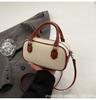 Bolso de Diseño Nicho de Comercio Exterior para Mujer Primavera y Verano 2025 Nueva Moda Bolso Bandolera Combinable Simple Portátil Bolso Bowling