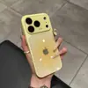 Transforma Instantáneamente en una Pantalla Grande de 17 Pulgadas con Diseño Degradado y Logo, Funda para iPhone 16 Pro Max, Completamente Cubierta para 15/14, Resistente a Golpes para 13, para Mujeres para 12