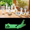 Micro paisaje decorativo Princesa Fantasma Árbol luminoso Elfo Muñeca alienígena luminosa Adornos creativos pequeños hechos a mano