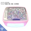 Lámpara de Uñas Portátil Inalámbrica Transfronteriza Máquina Recargable de Fototerapia para Uñas Máquina Inteligente de Uñas de Alta Potencia Lámpara de Uñas