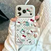 Adequado para Apple para Transformar Instantaneamente em Animação 18Promax, Capa de Celular iPhone Gatinho Kt Gato Fofo de Tela Cheia Personalização