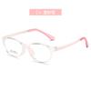 Populares Lentes Ovalados Ultra-Ligeros para Niños con Almohadillas Nasales Suaves y Cómodas de Silicona y Patillas Antideslizantes para Adolescentes, Armazones Unisex