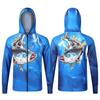 Ropa de pesca de verano para hombre, ropa de protección solar para exteriores, nueva, fina, transpirable, de secado rápido y con absorción de humedad, ideal para pesca en roca, pesca en el mar.