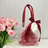 Bolsa de regalo de cumpleaños para niños de jardín de infantes, bolsa de PVC transparente de alta calidad para Navidad, bolsa de regalo de graduación.