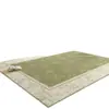Alfombra de Sala de Estar Vintage Estilo Francés, Tapete para Sofá, Impermeable, Cálido, Estilo Retro, Estilo Lujo Ligero, Lavable, Limpiable con Trapo, Mejora el Ambiente