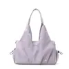 Bolso de mano de moda transfronterizo para mujer, nuevo bolso tote de hombro simple y versátil, bolsa de nailon de gran capacidad para yoga y fitness