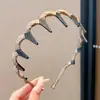 Diadema Ondulada para Mujer con Frente Alta Melanizada 2026 Nuevo Lavado de Cara Presionar Cabello Diadema Estilo Coreano Adelgazante Facial Pinza para el Cabello Accesorios para el Cabello