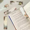 30 Peças da Série Paisagem Retrô Caderno Simples Material Literário e Criativo Ins Papel de Leitura Marcador de Página DIY