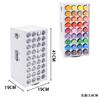Estante Giratorio para Pigmentos de Amazon Estante de Escritorio de Gran Capacidad para Almacenar Plumas Marcadoras Soporte Multirejilla para Lápices Estante de Exhibición