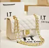 Bolso Acolchado con Cadena Estilo Chanel 2026 Modelo Nuevo Bolso para Mujer Elegante Bolso de Hombro Único Cruzado Bolsos de Mano para Mujer Bolso de Mano