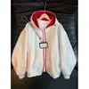 Sudadera con capucha de bloques de color azul marino para hombre, estilo americano de otoño, corte limpio, chaqueta cárdigan pesada para pareja