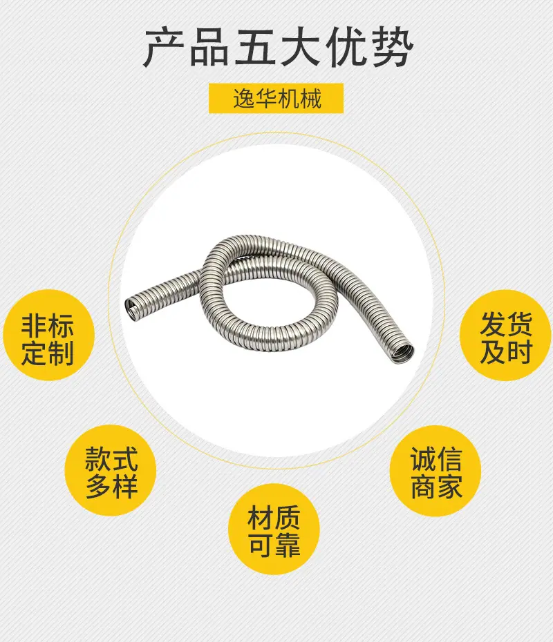 不锈钢穿线软管