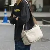2026 Nuevo Estilo Bolso Mensajero Perezoso y Relajado, Bolso Cruzado de Gran Capacidad para Mujeres, Bolso de Hombro Casual Versátil para Hombres y Mujeres, Bolso de Hombro para Parejas