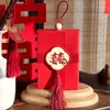 Caixa de Doces para Casamento 2025 Nova Caixa de Presente de Doces para Casamento Chinês Saco de Doces para Casamento Caixa de Embalagem para o Dia dos Namorados Chinês Caixa Vazia