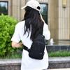 Bolso Cruzado de Pecho de Nylon Ligero Estilo Nuevo Simple de Alta Gama Moda Exterior Gran Capacidad Resistente al Desgaste Impermeable Versátil de Alta Gama