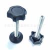 Fabricante Original M8 Manija Galvanizada en Forma de Estrella con Placa de Presión, Manija Hexagonal, Manija de Plástico PP, Manija de Tornillo Ajustable M8 Manija