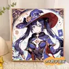 Pintura al Óleo Digital Bidimensional de Fungina de Genshin Impact DIY Pintado a Mano para Colorear Personaje Bidimensional Xiangzhongli Pintura al Óleo Acrílica