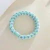Goma para el Cabello Dulce Color Caramelo para Mujeres Alta Elasticidad No Daña el Cabello Cuerda para el Cabello con Corazón Femenino para Atar el Cabello Accesorios para el Cabello 2026 Nuevo Lindo