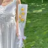Tulipán Lirio del Valle Tejido a Mano Ramo Individual Exquisito Regalo Festividad Día de San Valentín Día de la Madre Día del Maestro