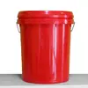 Cubos de Plástico Sellados 10 Litros 18 Litros 20 Litros Cubos Redondos para Pintura Contenedores para Pintura Contenedores para Alimentos con Tapas para Almacenamiento y Sellado