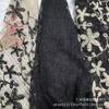 Vestido de tecido com bordado de renda vazada estrela de torta com bordado de fita tridimensional de alta qualidade vestido infantil tecido de comércio exterior