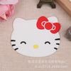 Posavasos Transfronterizo Nuevo Cabeza de Gatito Creativo de Dibujos Animados Posavasos de Goma Suave Almohadilla de Aislamiento Posavasos Antideslizante en Forma de Cuenco