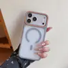 Funda Magnética Semitransparente para iPhone 18 Pro Max Apple 17 Mate con Sensación de Piel Cubierta Protectora Transfronteriza