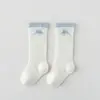 Calcetines de Malla para Bebé Recién Nacido Verano 2024 Ultra-delgados Puño Suelto Repelente de Mosquitos No Constrictivos Dibujos Animados Calcetines Largos para Bebé
