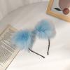 Horquilla coreana de peluche con orejas de gato para mujer, diadema de zorro para lavado de cara de celebridades de Internet, accesorios para el cabello para espectáculos de fotos en vivo
