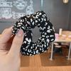 Goma para el pelo con estampado de leopardo coreano, Sujetador de pelo simple y elegante, Accesorio para el pelo trenzado vintage, Diseño coreano