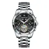 Kuaishou Transmisión en Vivo Popular Nuevo Reloj Mecánico Totalmente Automático para Hombre Resistente al Agua Luminoso Reloj de Moda Reloj para Hombre Reloj Mecánico