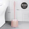 Escova de vaso sanitário para limpeza doméstica 2023 novo artefato de pendurar na parede com base escova sem ângulo morto