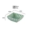 Prato de Cerâmica para Sabor Estilo Escandinavo Forma de Pétala Quadrado Redondo Molheira para Tempero Prato para Petiscos Lanche de Frutas Secas