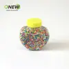 Frasco Transparente de Plástico para Mascotas de Grado Alimenticio 80ml Botella con Forma de Corazón Dulces para Panecillos Frasco Sellado de Plástico Transparente con Tapa