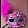 Máscara de Media Cara Venecia fiesta de carnaval transfronteriza superventas Halloween pluma belleza máscara de princesa