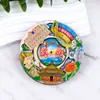 Adesivos de geladeira Shenyang Adesivos de geladeira da cidade Lembranças turísticas Adesivos de geladeira Wenchuang Adesivos magnéticos Adesivos magnéticos tridimensionais de geladeira