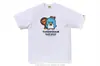 Camiseta de Manga Corta de Verano Hellokitty25 Estilo Nuevo Estampado de Letras Milo Corte Holgado para Hombres y Mujeres Parejas