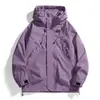 Chaqueta Ligera con Capucha Nueva Primavera y Otoño 2026, Abrigo de Marca Moderno Unisex de Corte Holgado, Cortavientos Negro de Moda