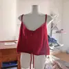 Camisa de Punto con Lunares Estilo Dulce Coreano para Mujer en Otoño, Chaleco de Punto con Tirantes de Capas Reductor de Edad, Top de Dos Piezas