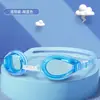 Set de Gafas de Natación al por Mayor, Gafas de Natación de Alta Definición con Bolsa, Puente Nasal Ajustable, Alta Elasticidad, Impermeables, Sin Logo, Gorro de Natación de Silicona