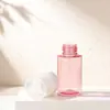 Botella pulverizadora personalizada de plástico PET de 120 ml para dispensar tónico, botella vacía ligera de pulverización fina, material de embalaje para productos químicos de uso diario