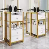 Carrinho de Ferramentas para Barbearia Salão de Cabeleireiro Cabeleireiro Armário para Corte de Cabelo Mesa de Ferramentas para Salão de Beleza Carrinho de Mão Prateleira de Armazenamento Multifuncional