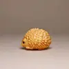 Souvenir de Navidad Talla en Madera de Ciprés Llavero Colgante Navideño Productos de Madera del Zodiaco de Dibujos Animados Dragón, Serpiente y Año del Caballo