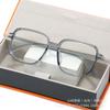 Armações de Óculos da Moda, Armações Ultra-Leves de Tr90, Podem Ser Equipadas com Lentes de Grau, Óculos para Miopia com Armação Grande para Mulheres, Bloqueio de Luz Azul, Estilo Moderno de Alta Qualidade para Homens