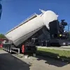 Semirreboque Tanque de Cimento a Granel de 6 Eixos Caminhão Tanque de Pó de 40/52 Metros Cúbicos para Transporte de Material em Pó de Baixa Densidade Vendas Transfronteiriças