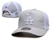 Nueva Gorra de Béisbol de Malla Ny/La para Hombres y Mujeres, Transpirable, Bordada, con Visera, Protector Solar, Ajustable, Sombrero de Moda Tendencia