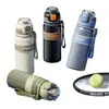 Botella de agua con atomizador mecánico, vaso térmico de 650 ml, adecuada para deportes y actividades al aire libre, hecha de acero inoxidable 316, diseñada para hombres y mujeres, y específicamente para uso en fitness